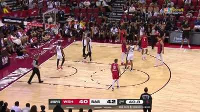 [Highlight] Bilal Coulibaly gets a wild circus shot to go, but it doesn't count