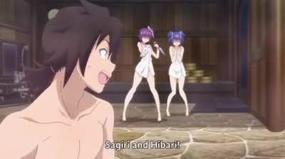 Average harem protagonist [Yuuna & the Haunted Hot Springs]