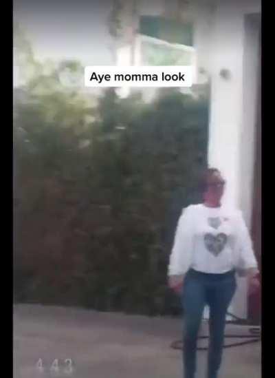 Aye momma look