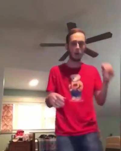 Dude was really feeling himself