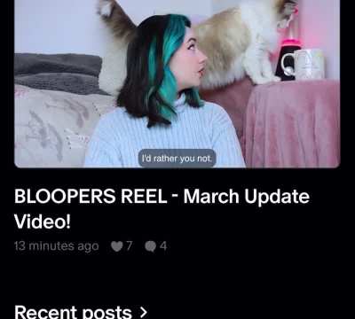 Bloopers Reel - March update video! | Patreon Chloe Wilkinson owner of DissociaDID LTD | October 13 2025