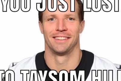 Taysom and the looney toons offense handed the faLcons a big fat L