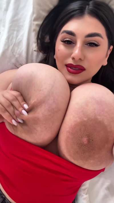 Big tits bigger attitude