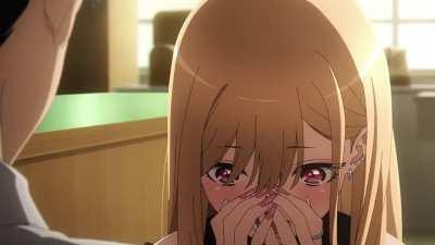 I can't stop replaying this, Marin is SO CUTE 💘