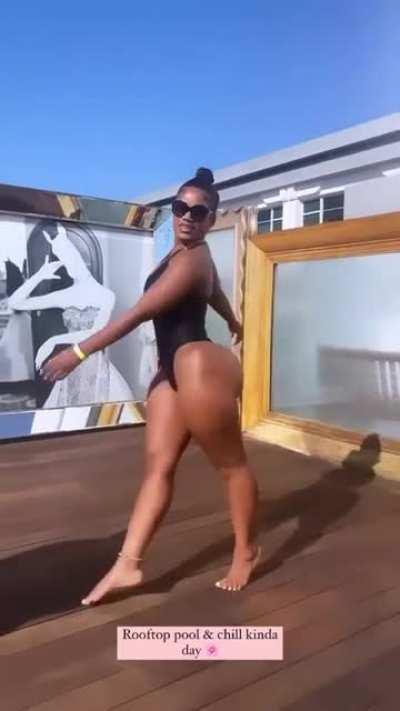 The roundest ass you'll see today