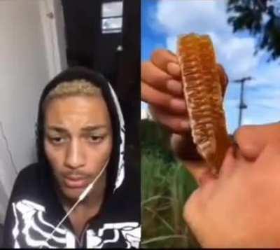 It just went straight to his gullet