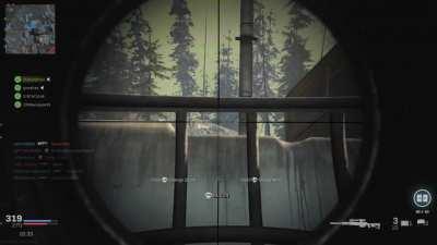 Warzone Sniping Through Crates