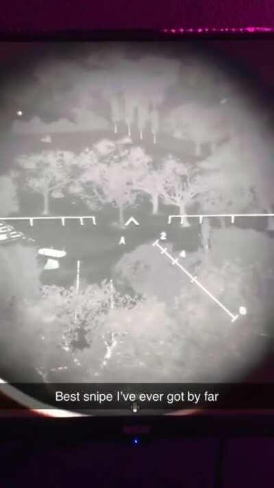 Trios with my friends lead to the best snipes