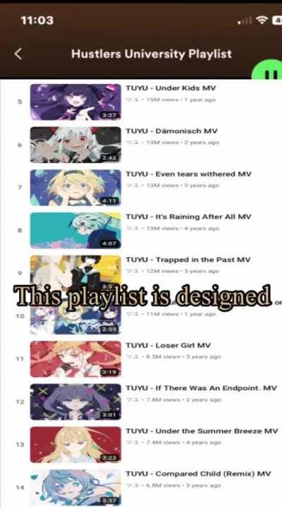 Andrew Tate playlist LEAKED!
