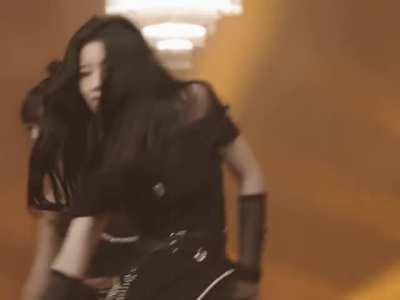 Dahyun in black (feat. Tzuyu and Momo)