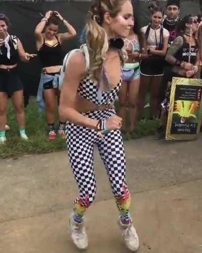 HMC while I dance with so much energy I become a living QR Code