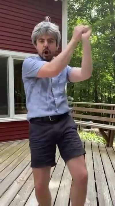 my friend's first cringe reel :)