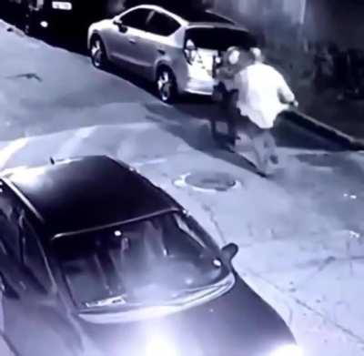 Woman saves herself from a POS.