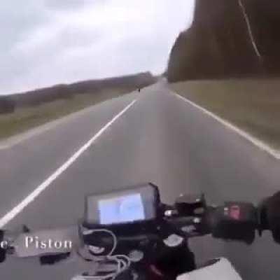 It comes and goes like a flash