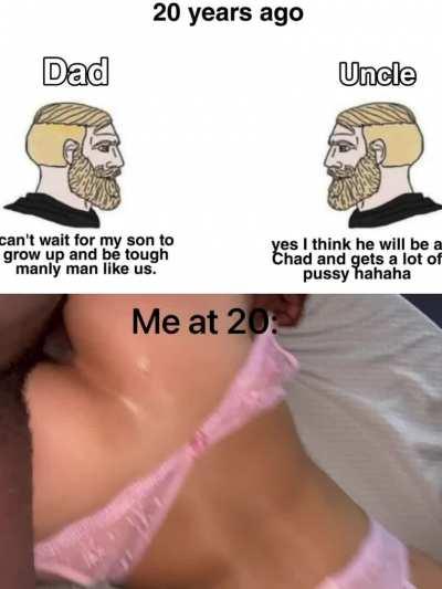 He..uhhh…made me do it? 😅