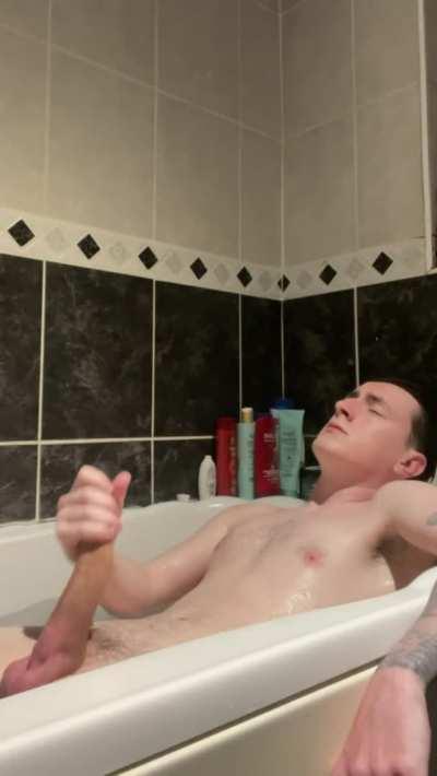 I scrub your back, you scrub mine. * wink wink *