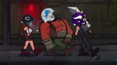 Bears, Lions, and Vikings fans on their way to r/NFCNorthMemeWar right now
