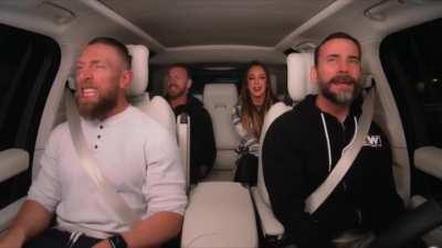 CM Punk, Bryan Danielson, Christian Cage & Britt Baker singing Cult of Personality