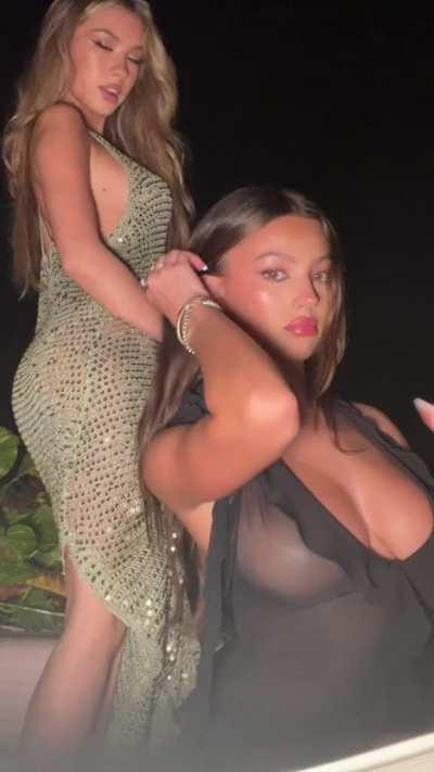 Babe enjoying new years