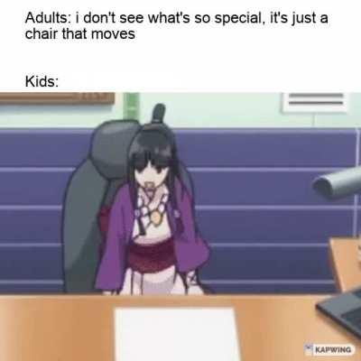 admit it we all loved the swivel chair