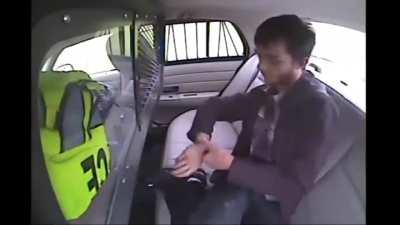 How to escape from a police car
