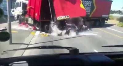 Bet he regrets attempting that U-Turn