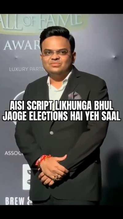 T- Make such a great script you'll forget about elections this year