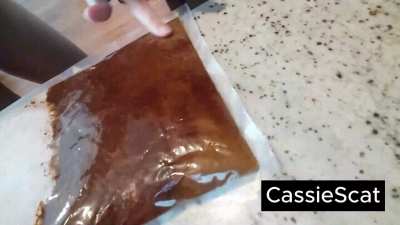 Chatting and Mixing Up Some Brownies [GIF]