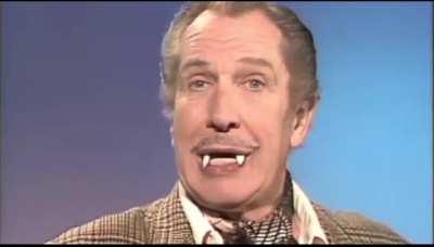 Vincent Price shows Kermit the tricks of the trade, from his 1977 appearance on 