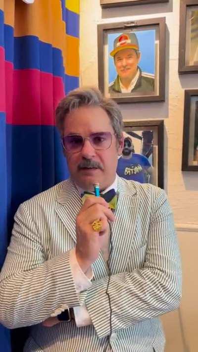 Paul F Tompkins induction to the South Fellini Wall of Fame