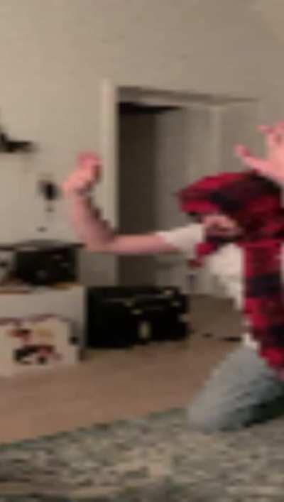 My friend just started playing Draven Inshallah