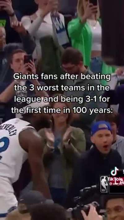 Giants Fans Are Special Creatures