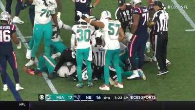 Xavien Howard game sealing forced fumble and recovery