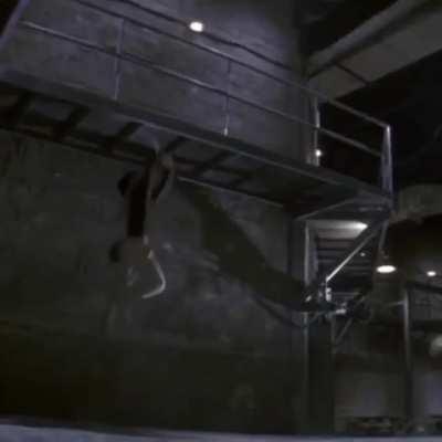 Jackie Chan doing parkour before parkour existed