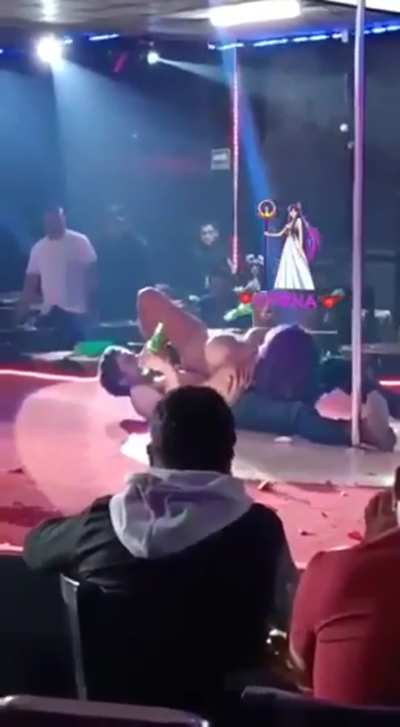 She is gonna drown him