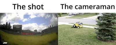 They never show you the other side of the camera