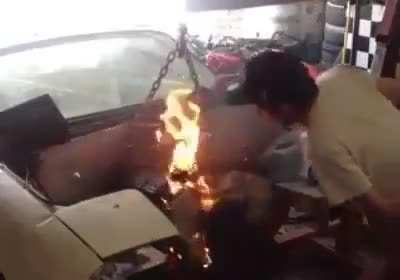 Mechanical darwin award