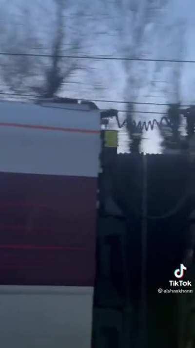 A cross section of UK life on a passing train