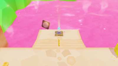 Mario fait un long jump bizarre