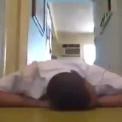 “Lemme just stomp on my friend’s head to break this CD”