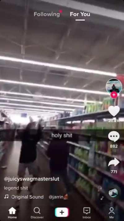 Playing with milk...