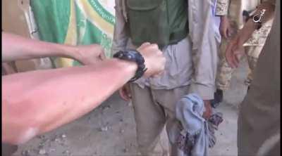 ISIS suicide bombers gather around to decide who gets to drive the truck that contains the bombs.