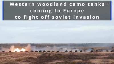 When you drag half-rotten T54/55 out of storage and US announces fast-tracked M1A1s