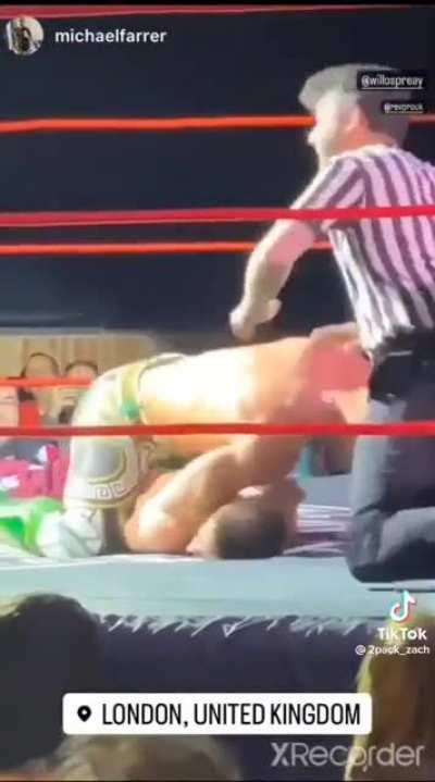 attemped murder during wrestling match