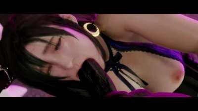 Cloud watch Tifa Oral interracial (Opiumud) [Final Fantasy]