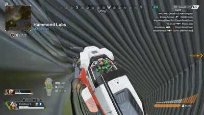 Threading the needle from the other side of the map