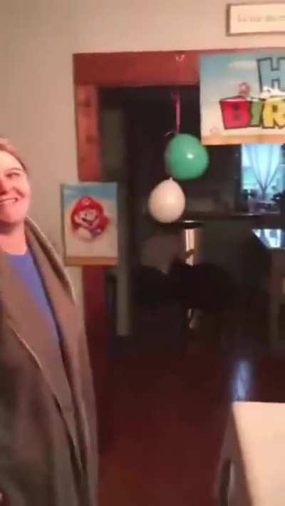 Parents know how to spoil their kid.