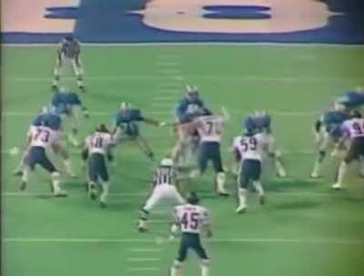 [Highlight] Ron Rivera scores the only touchdown of his career in 1985 with the Bears