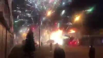 Please disperse, nothing to see here! A fire in the fireworks shop in Rostov-on-Don, Dec 6, 2020