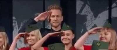Oh that salute